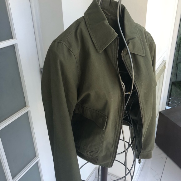 Aritzia Army Green Utility Jacket - Picture 7 of 9